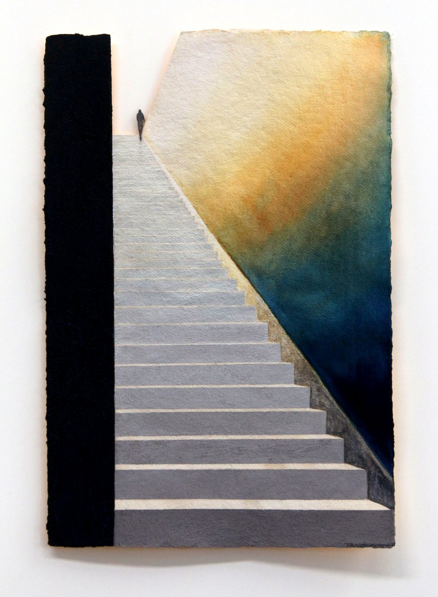 steeply up to the light (P565) (sold) steeply up to the light (P565) (sold)